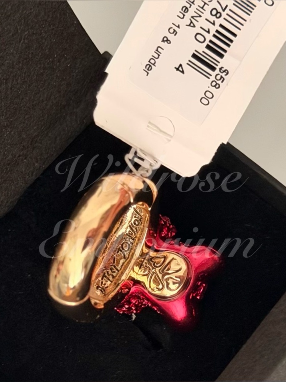 BNWT Viral Betsey Johnson Pink Crystal Teddy Gummy Bear Stretch Ring - Picture 4 of 6